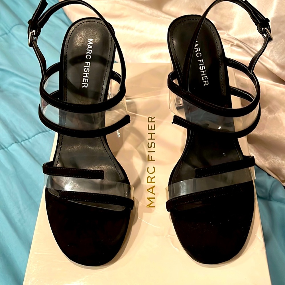 Marc Fisher Black Heels